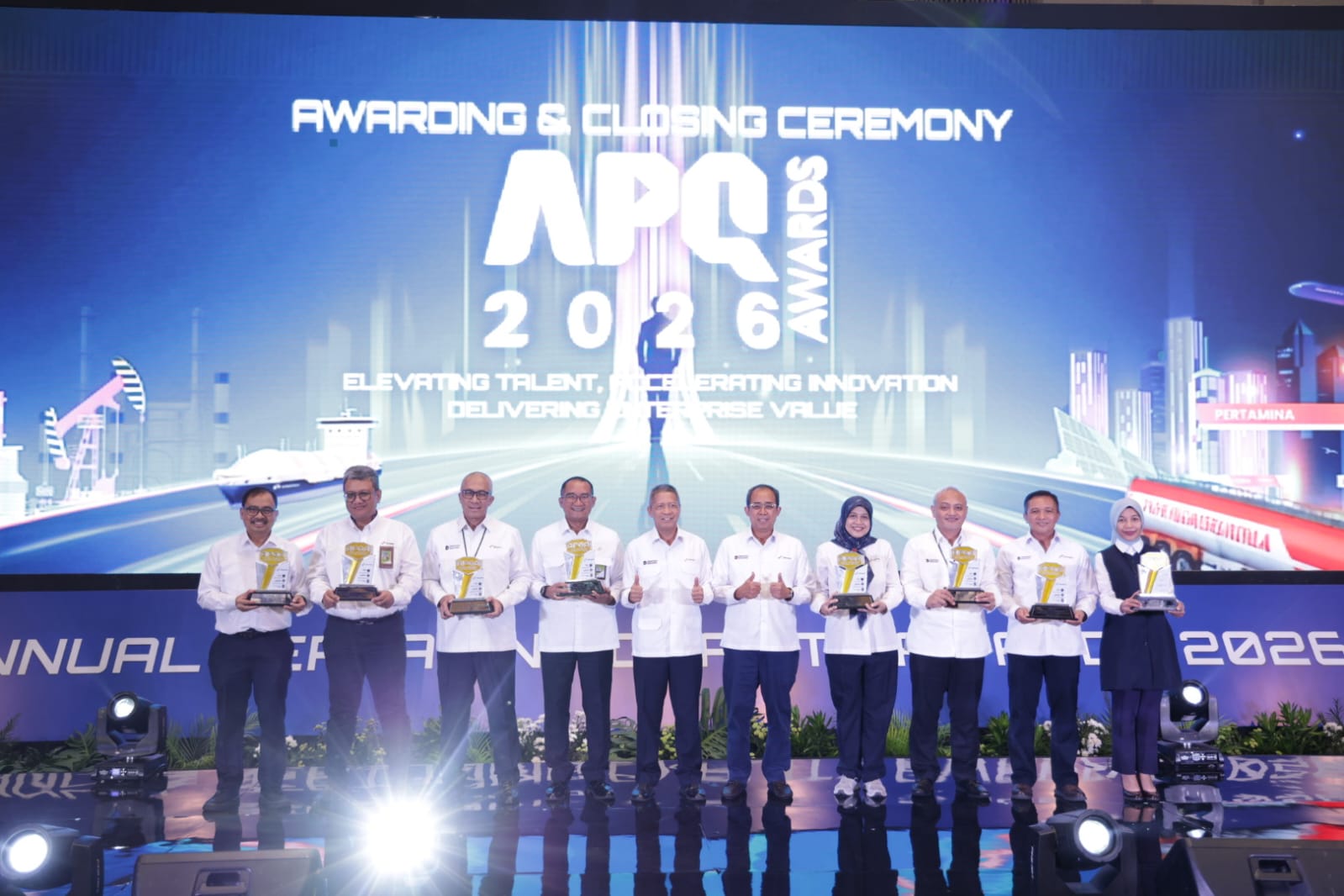 Kilang Cilacap Borong 2 Platinum, 3 Gold dan Raih 2 Penghargaan Category Award pada APQA 2026